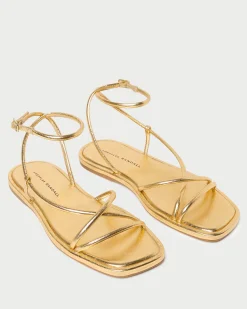 Sale Noor Leather Flat Sandal Flat Sandals