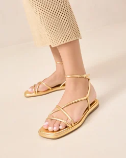 Sale Noor Leather Flat Sandal Flat Sandals