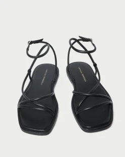 Sale Noor Leather Flat Sandal Flat Sandals