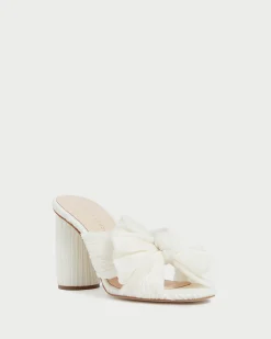 Penny Pleated Bow Heel FOR THE BRIDE|Event Essentials