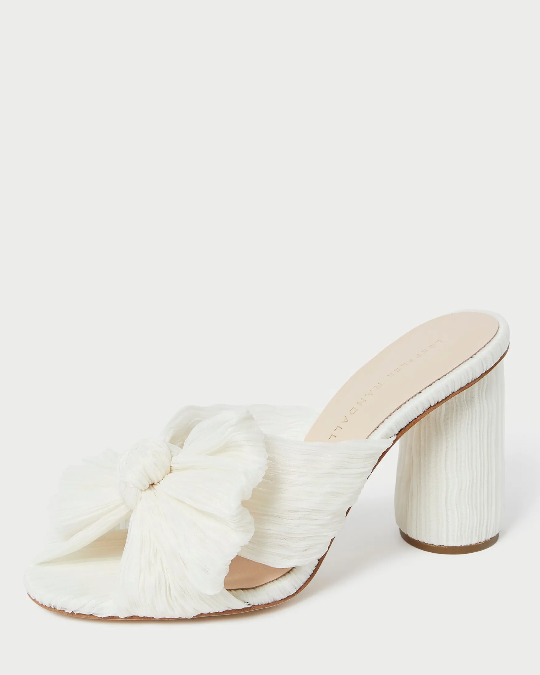 Penny Pleated Bow Heel FOR THE BRIDE|Event Essentials
