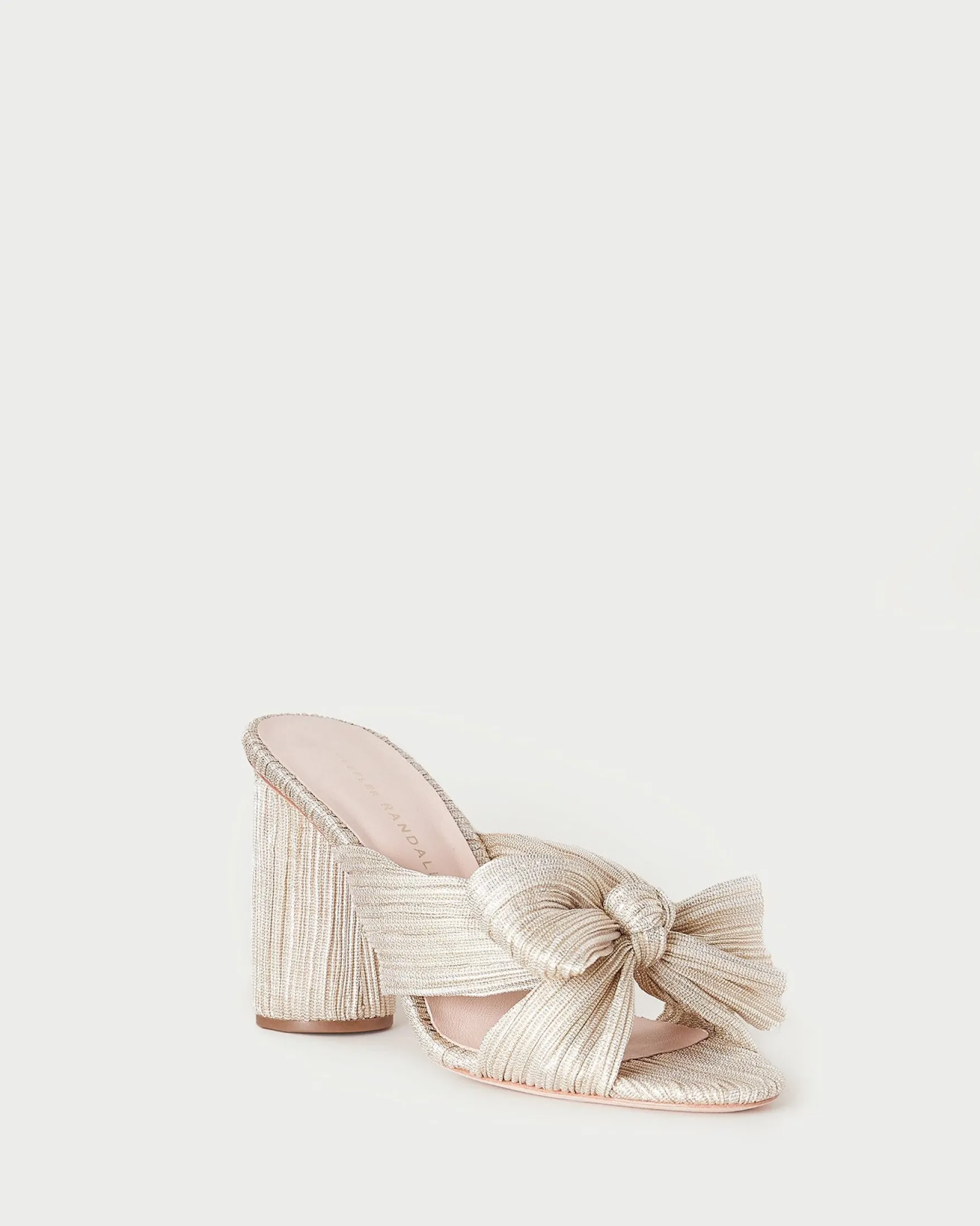 Penny Pleated Bow Heel FOR THE BRIDE|Event Essentials