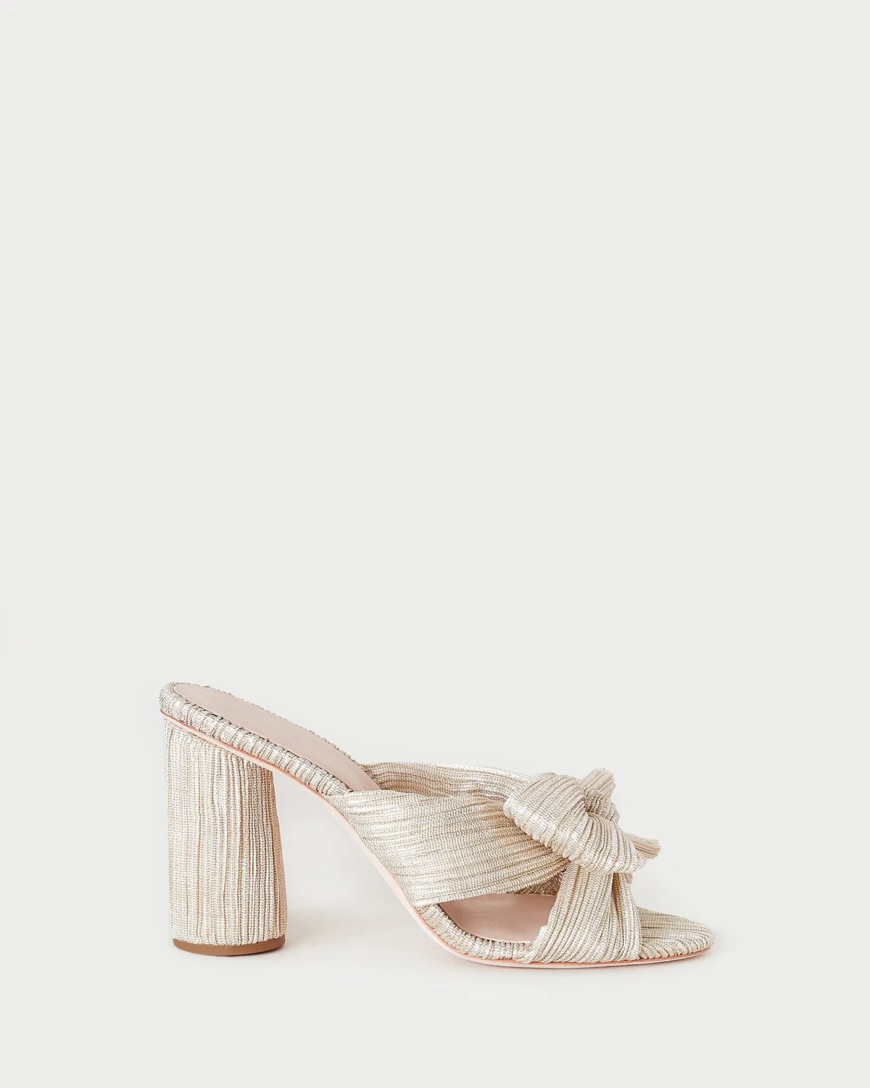 Penny Pleated Bow Heel FOR THE BRIDE|Event Essentials