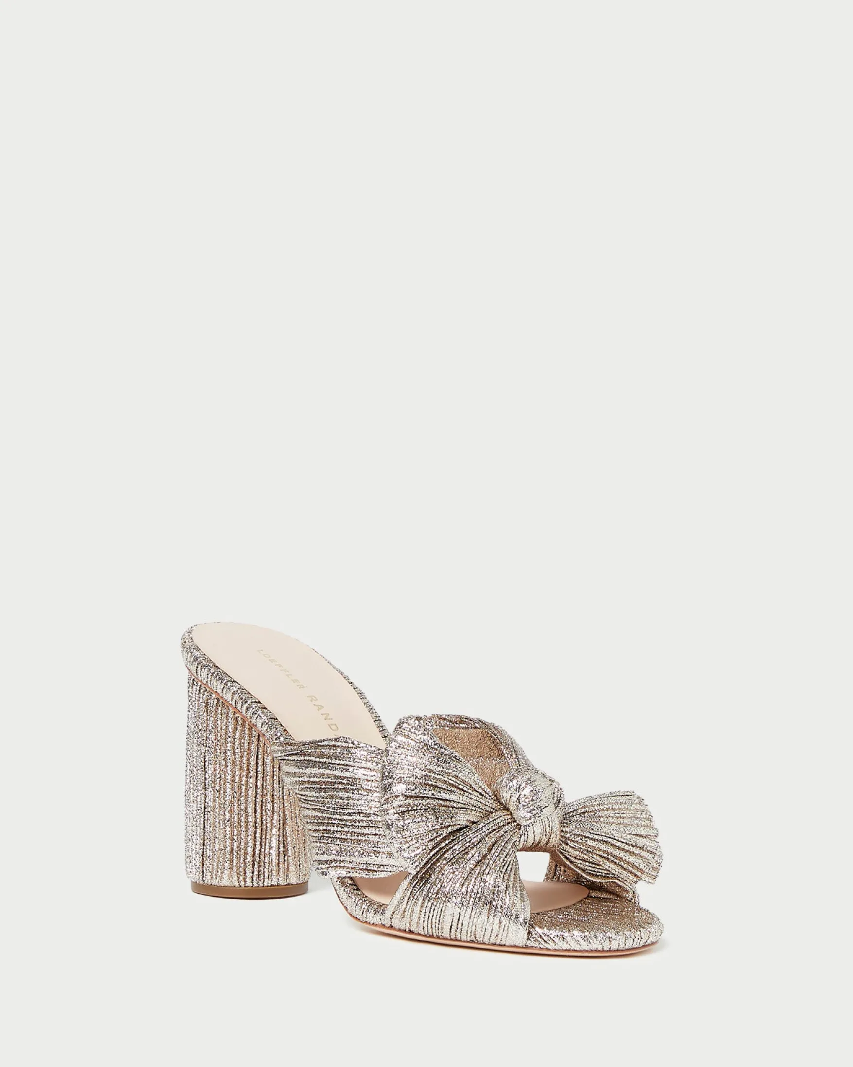 Penny Pleated Bow Heel FOR THE BRIDE|Event Essentials