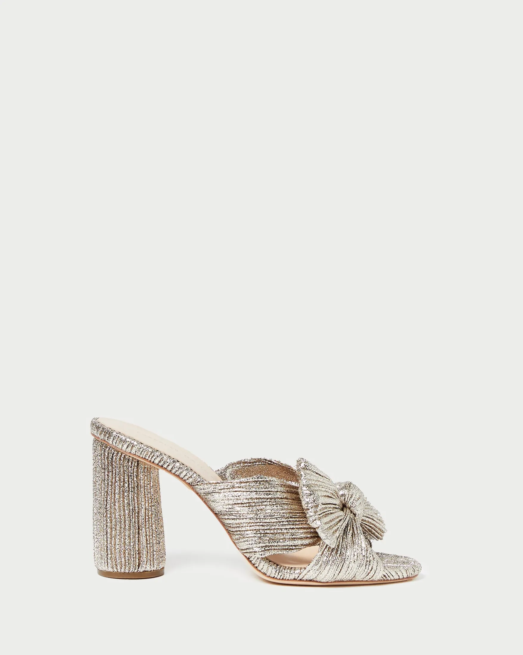 Penny Pleated Bow Heel FOR THE BRIDE|Event Essentials