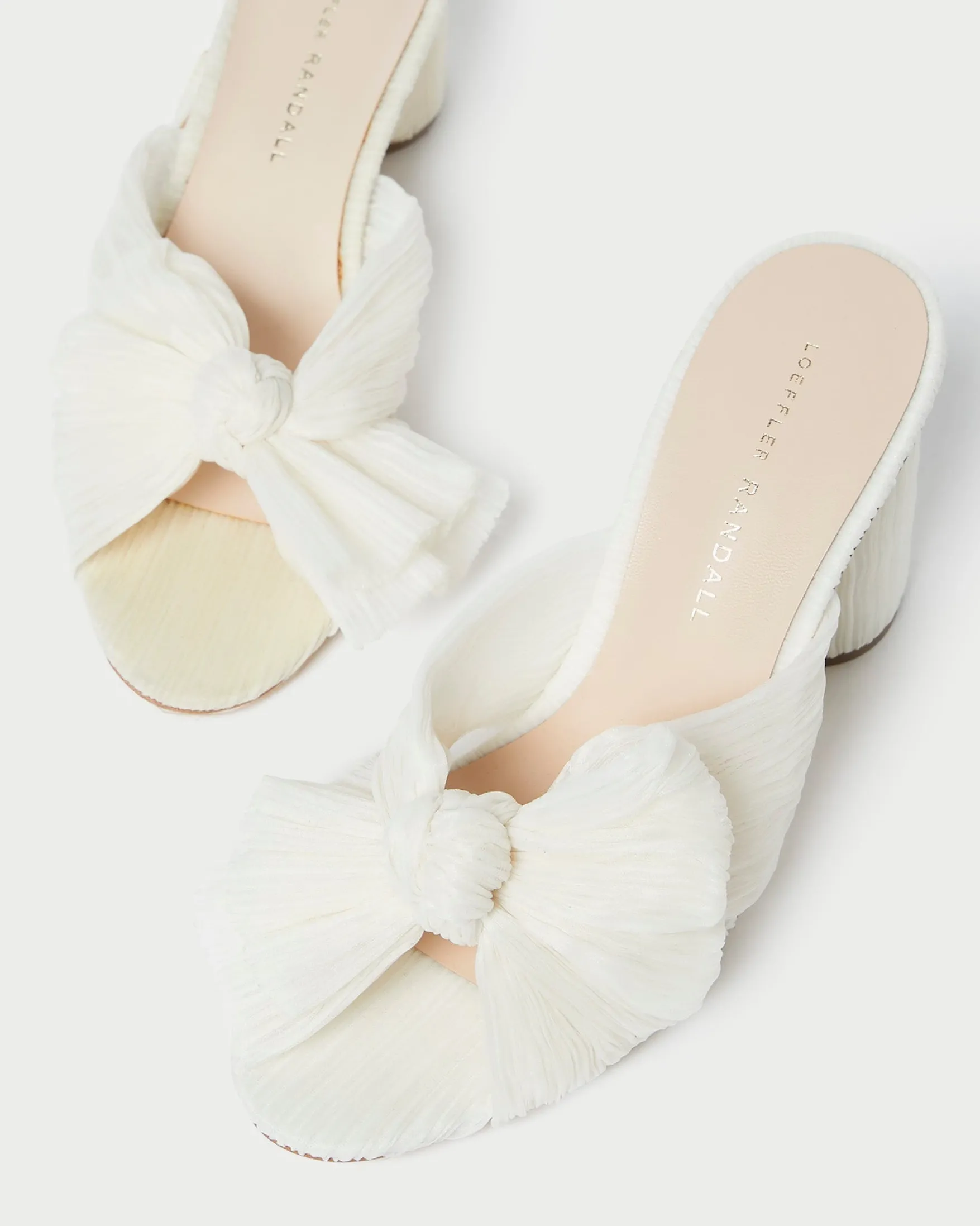 Penny Pleated Bow Heel FOR THE BRIDE|Event Essentials