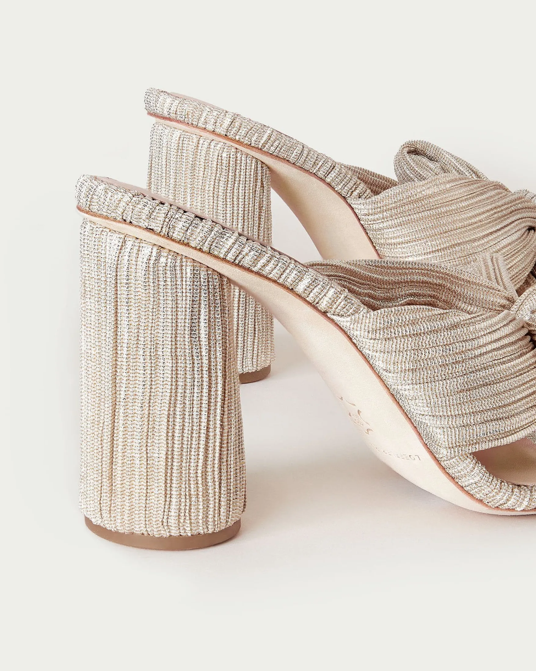 Penny Pleated Bow Heel FOR THE BRIDE|Event Essentials