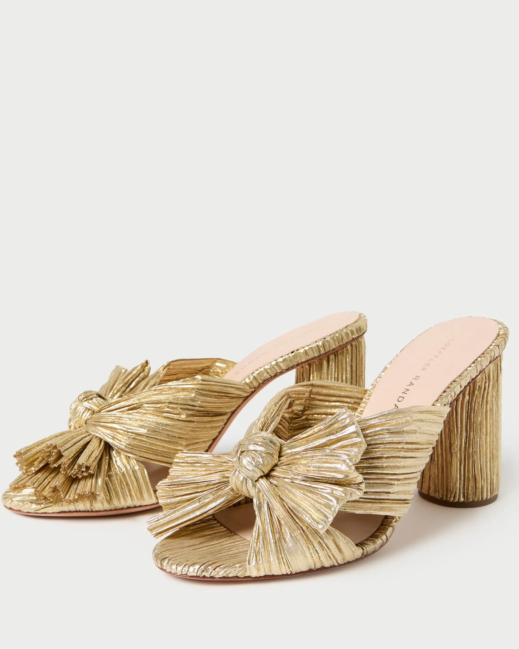 Penny Pleated Bow Heel FOR THE BRIDE|Event Essentials
