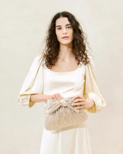 Clearance Rayne Bow Clutch FOR THE GUESTS|FOR THE BRIDE
