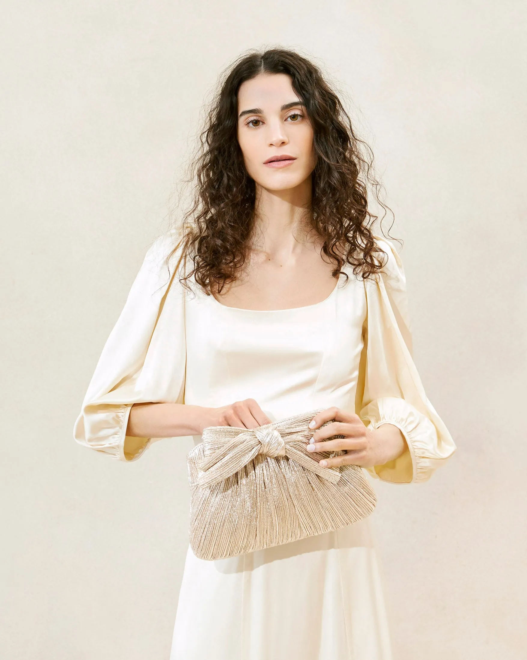 Clearance Rayne Bow Clutch FOR THE GUESTS|FOR THE BRIDE