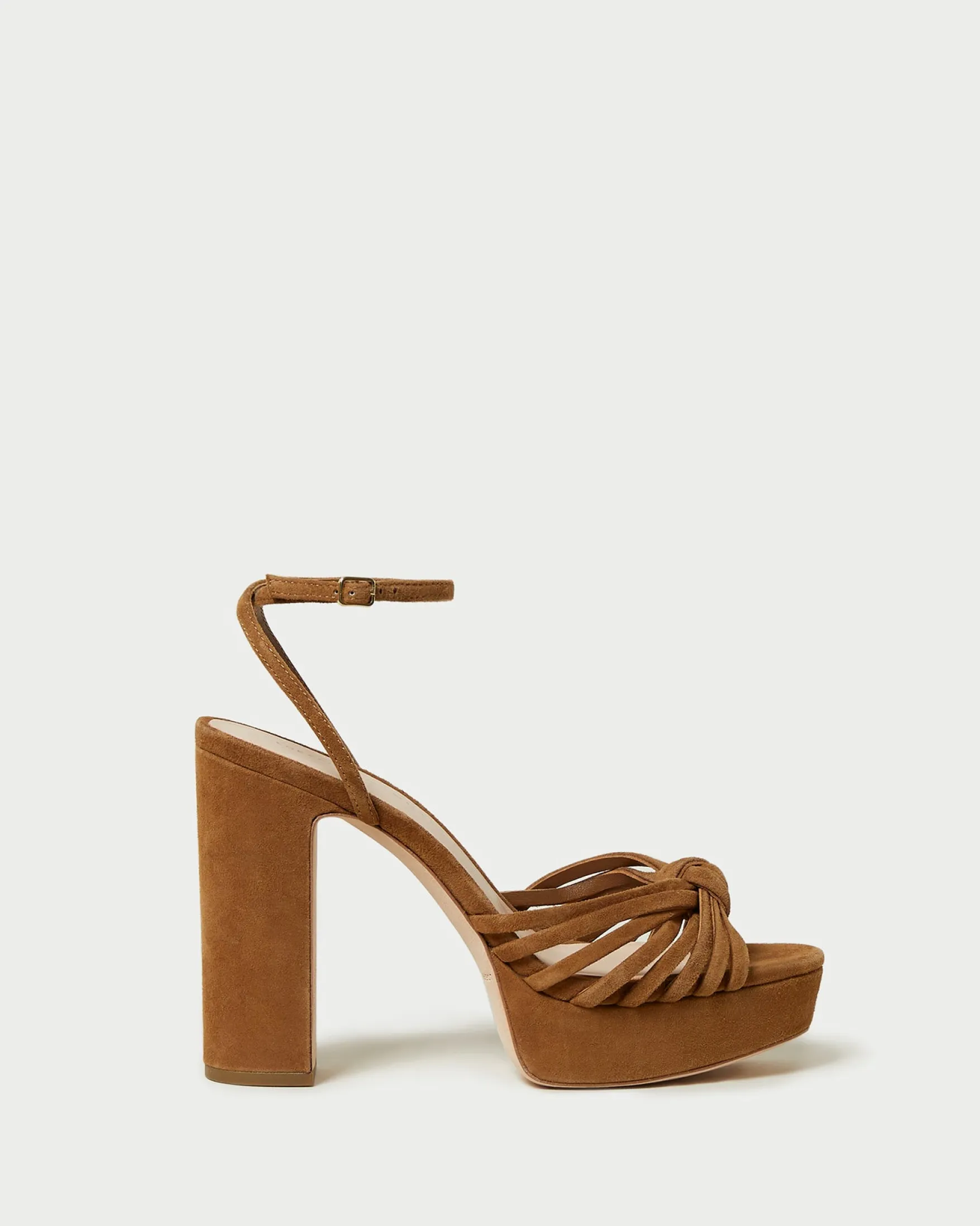 Sale Rivka Suede Platform Sandal FOR THE BRIDE|Heeled Sandals