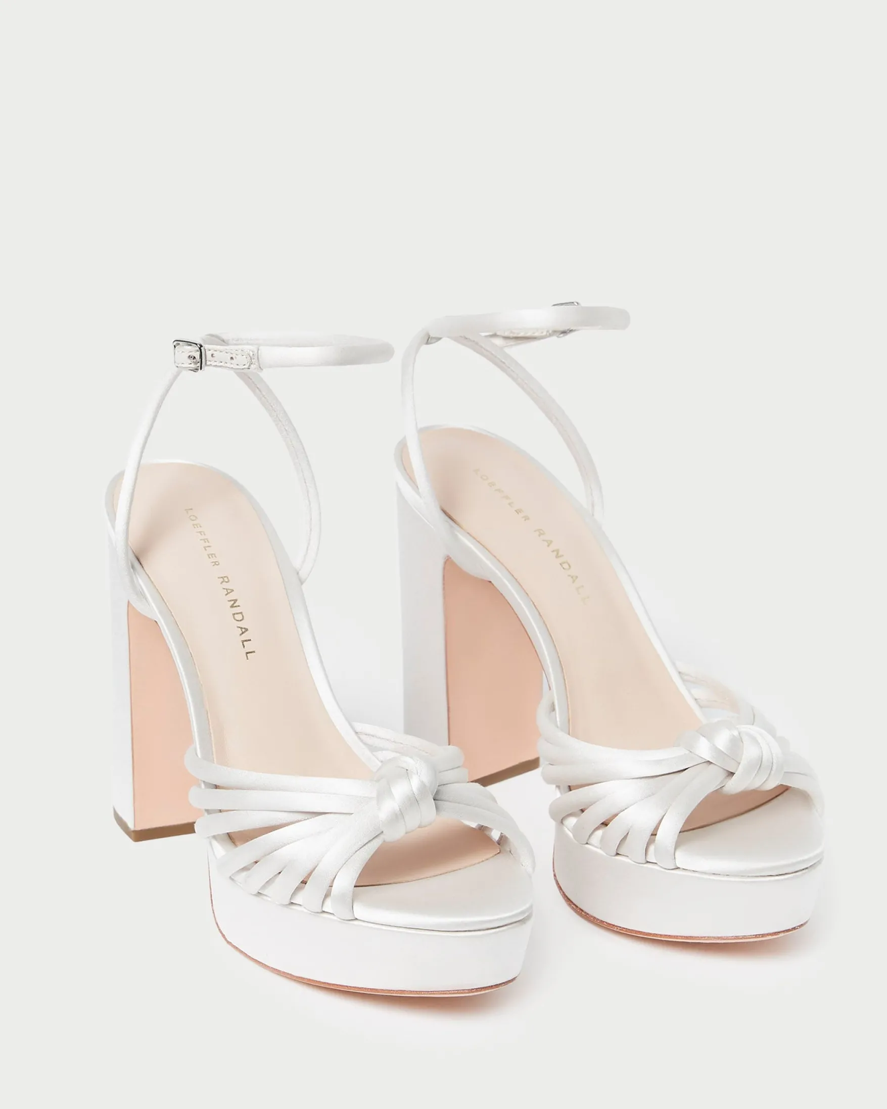 Clearance Rivka Knot Platform Sandal Heeled Sandals