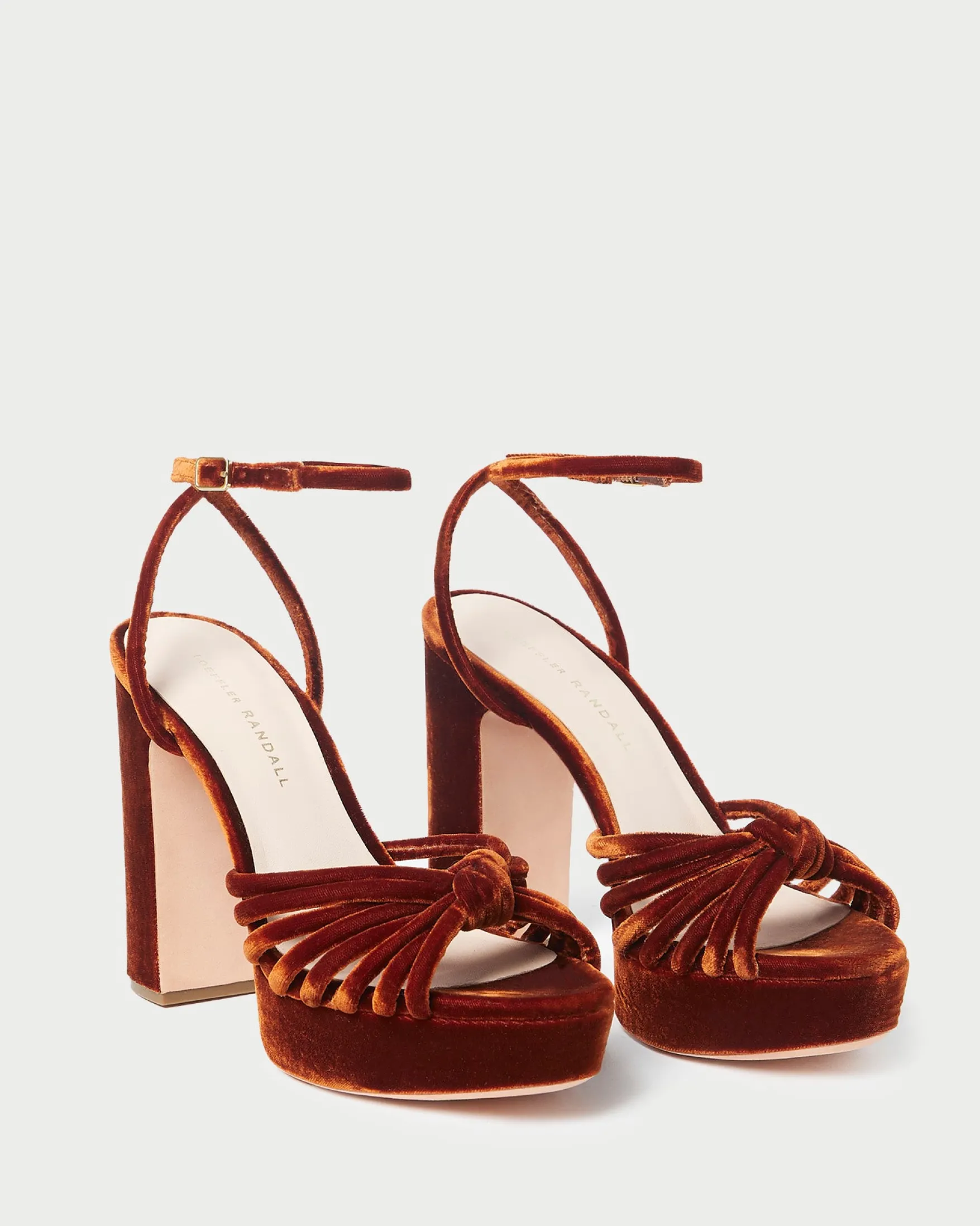 Clearance Rivka Knot Platform Sandal Heeled Sandals
