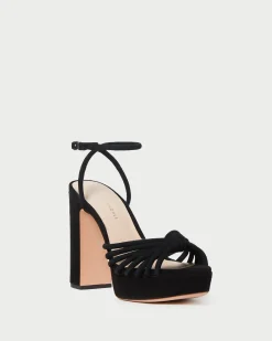 Clearance Rivka Knot Platform Sandal Heeled Sandals
