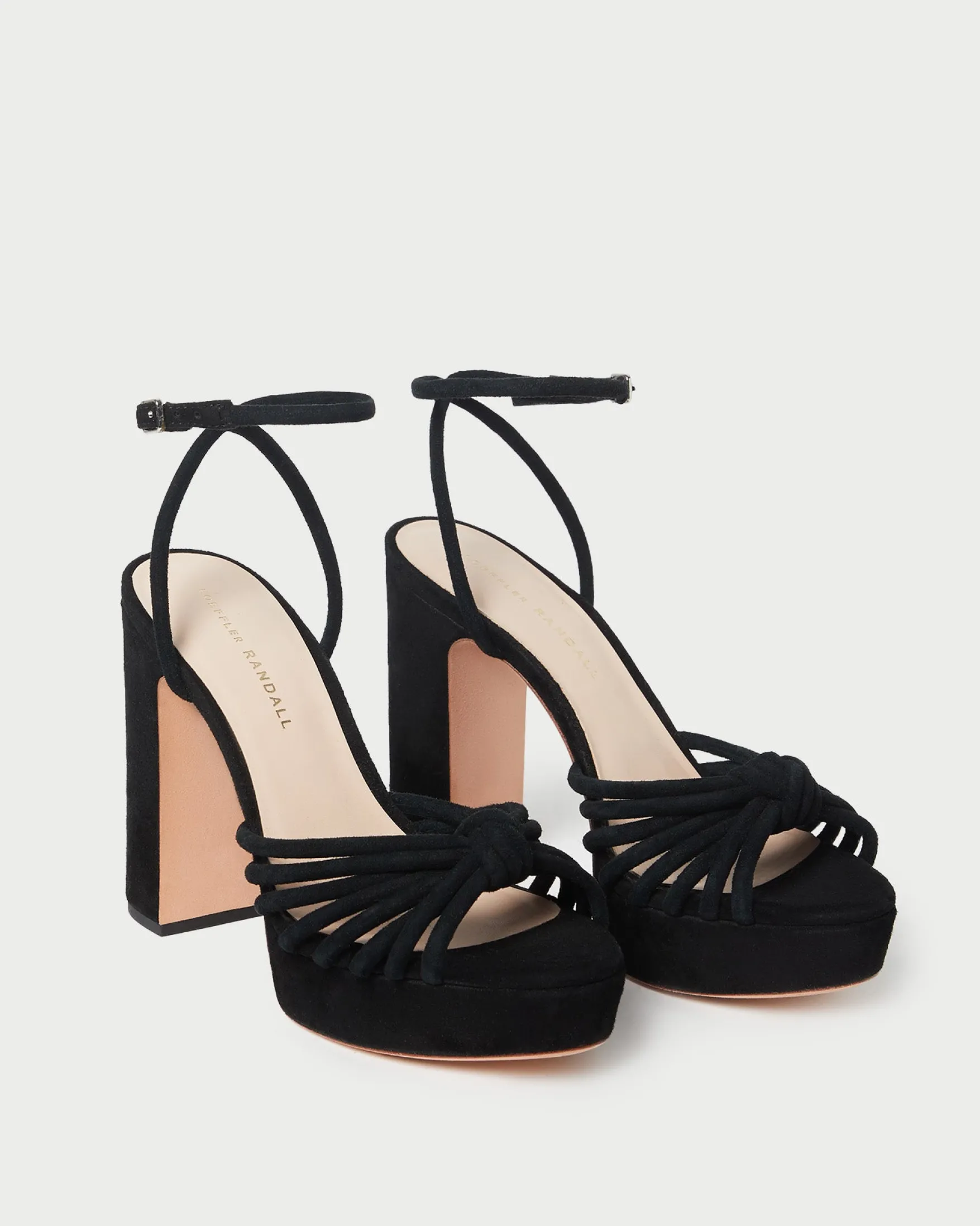 Clearance Rivka Knot Platform Sandal Heeled Sandals