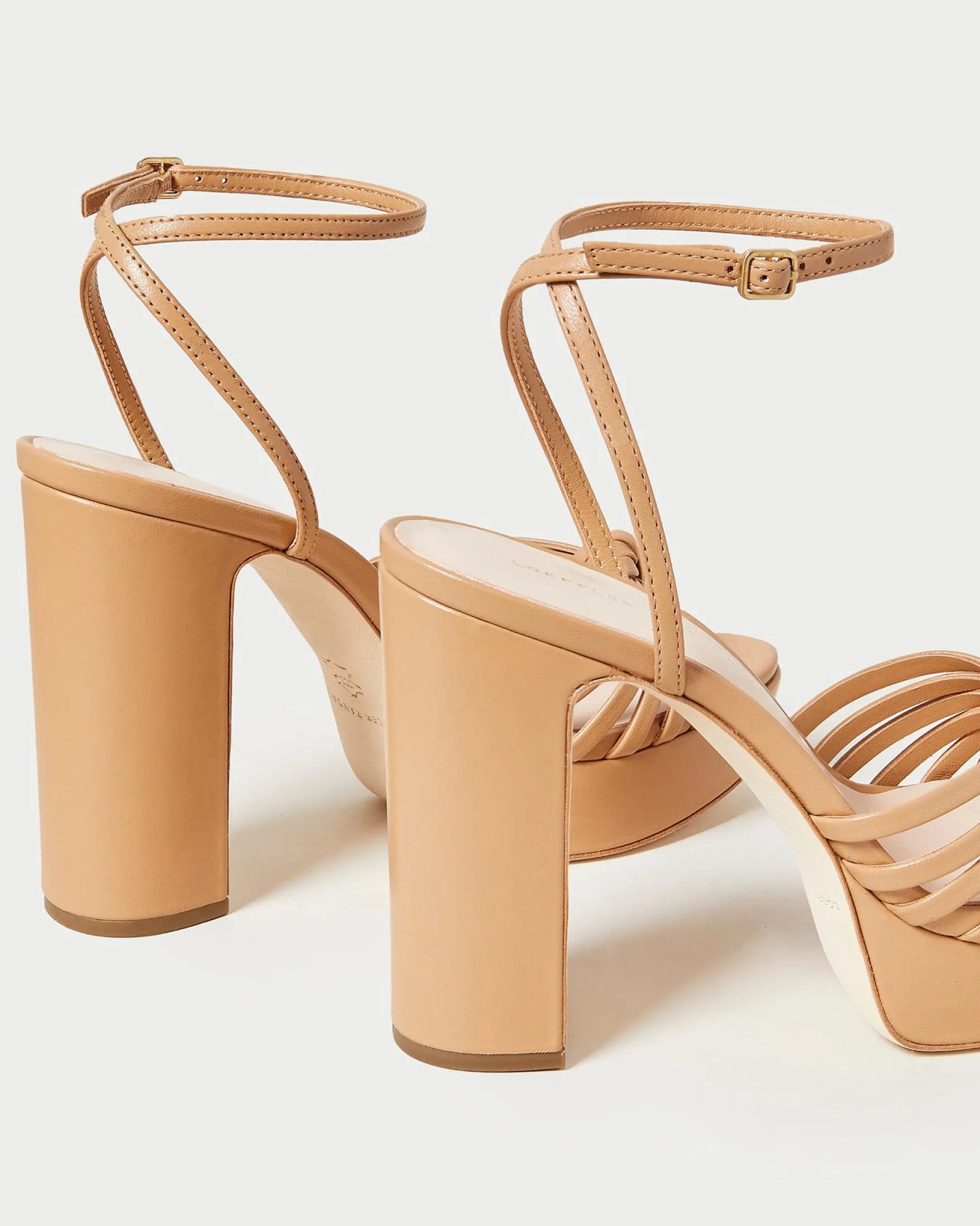 Clearance Rivka Knot Platform Sandal Heeled Sandals
