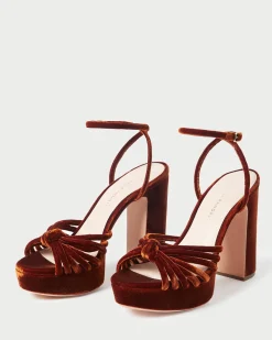 Rivka Knot Platform Sandal SOMETHING BLUE|FOR THE BRIDE