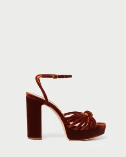 Online Rivka Knot Platform Sandal Heeled Sandals