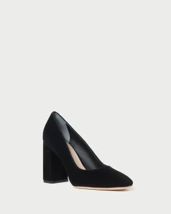 Hot Rue Suede Heeled Pump Pumps & Mules