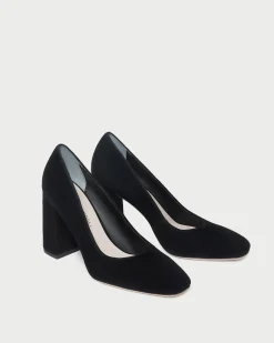 Hot Rue Suede Heeled Pump Pumps & Mules