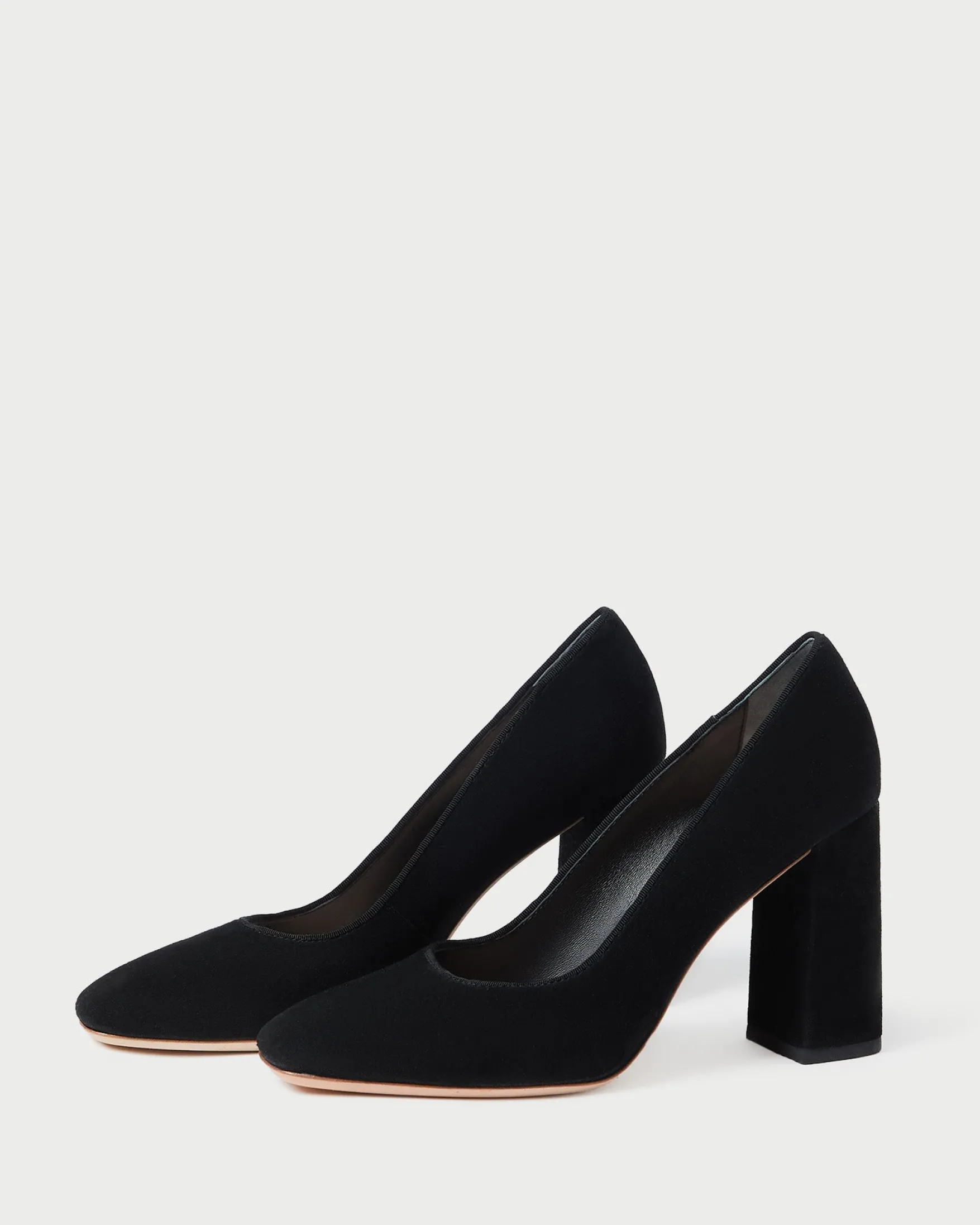 Hot Rue Suede Heeled Pump Pumps & Mules