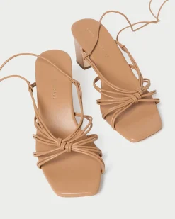Online Ryder Leather Heeled Sandal FOR THE GUESTS|FOR THE BRIDE