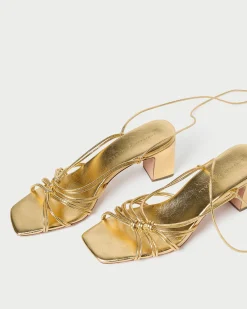 Online Ryder Leather Heeled Sandal FOR THE GUESTS|FOR THE BRIDE