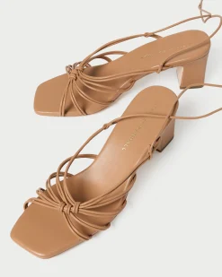 Online Ryder Leather Heeled Sandal FOR THE GUESTS|FOR THE BRIDE