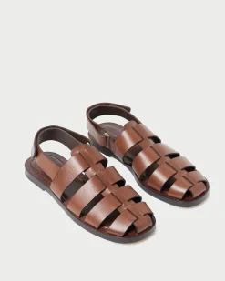 Sawyer Leather Caged Sandal Casual Staples|Vacation Shop