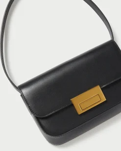 Online Stefania Leather Baguette Bag Shoulder Bags