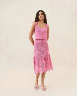 Hot Sullivan Rose Crochet Skirt FOR THE GUESTS|Event Essentials