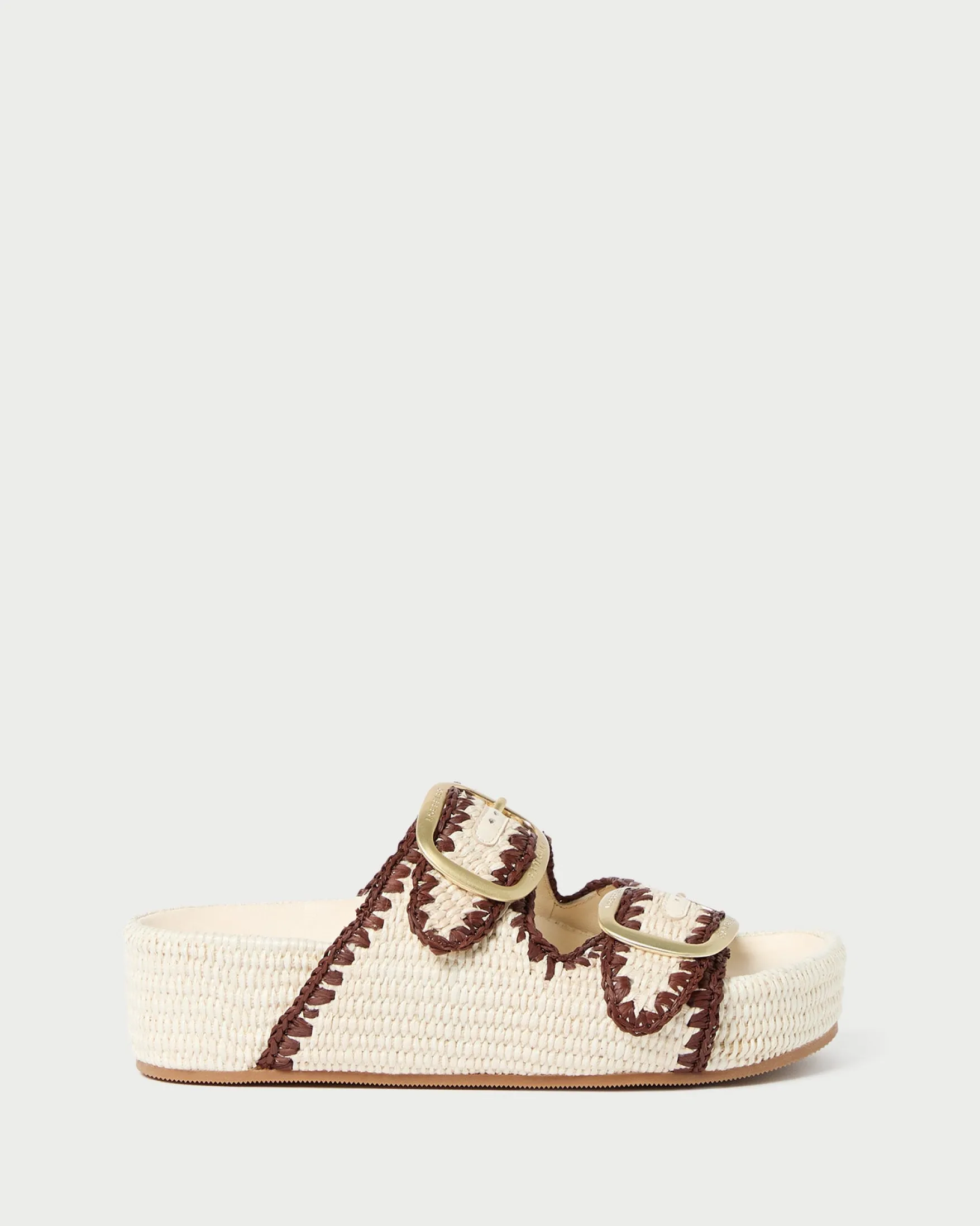 Best Theo Natural Straw Footbed Sandal Casual Staples|Vacation Shop