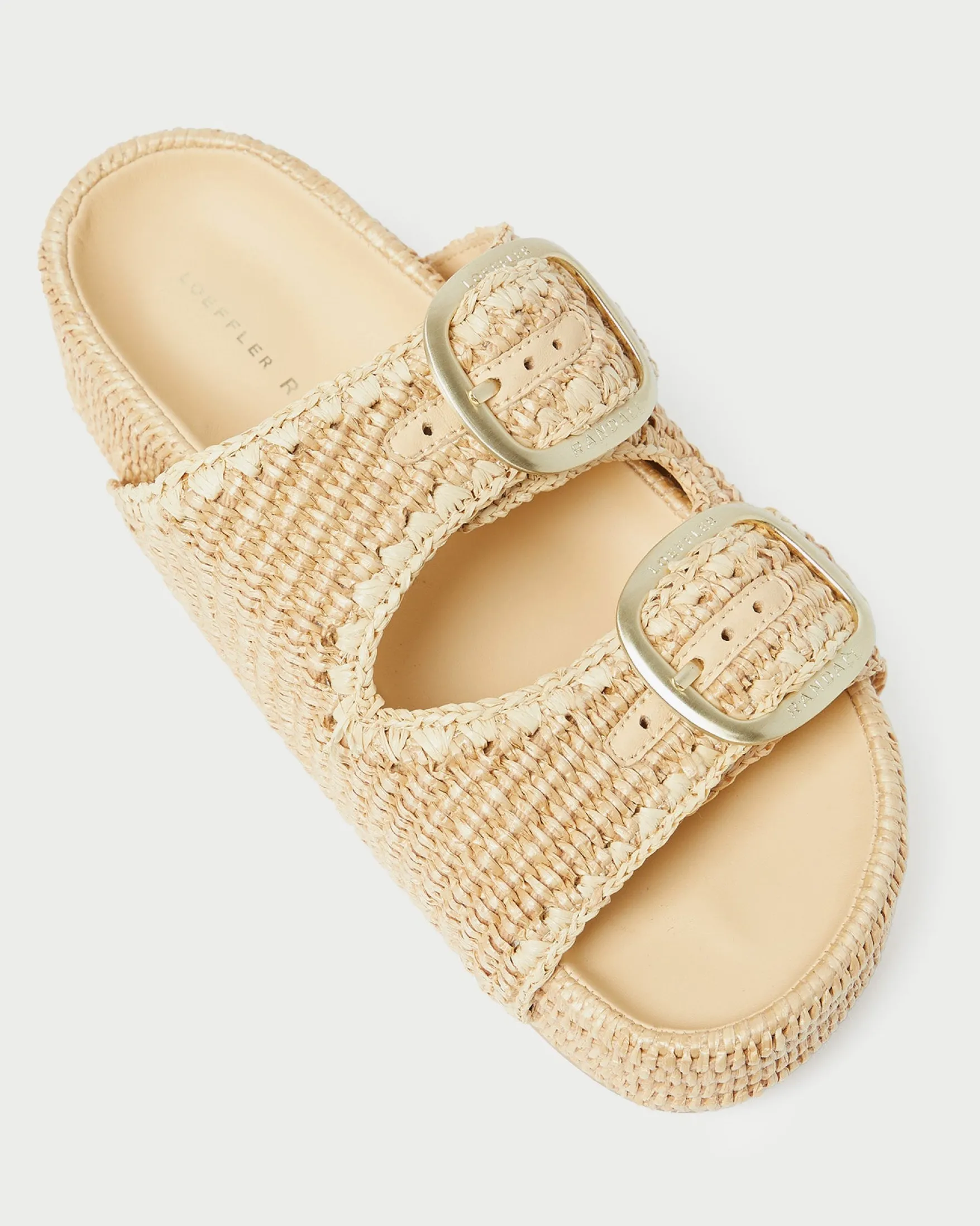 Best Theo Natural Straw Footbed Sandal Casual Staples|Vacation Shop