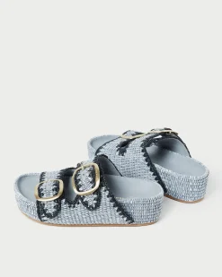 Best Theo Natural Straw Footbed Sandal Casual Staples|Vacation Shop