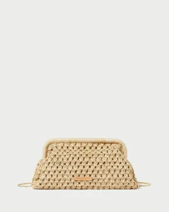 Hot Trudie Blue Crochet Frame Clutch FOR THE GUESTS|FOR THE BRIDE