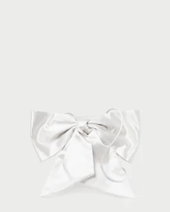 Hot Violet Satin Bow Crossbody Jessie Loves