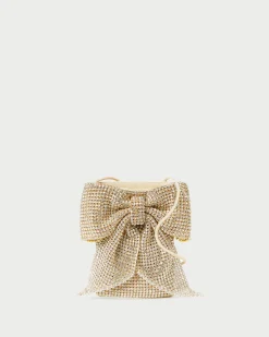 New Violet Diamanté Bow Crossbody FOR THE BRIDE|Crossbodies