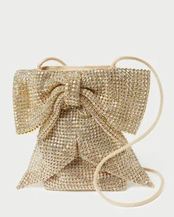 New Violet Diamanté Bow Crossbody FOR THE BRIDE|Crossbodies