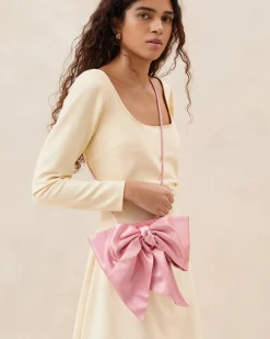 New Violet Diamanté Bow Crossbody FOR THE BRIDE|Crossbodies