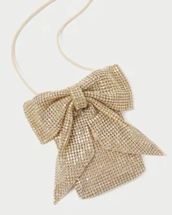 New Violet Diamanté Bow Crossbody FOR THE BRIDE|Crossbodies